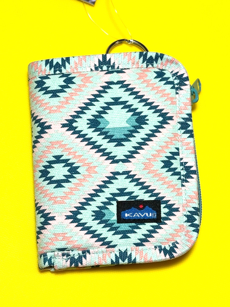 KAVU Zippy Wallet ~ Sunset Diamond