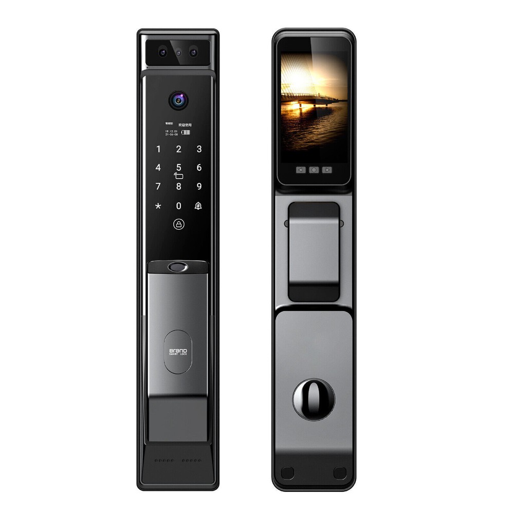 3D Smart Door Lock with Automatic Face Recognition and Biometric Security  
