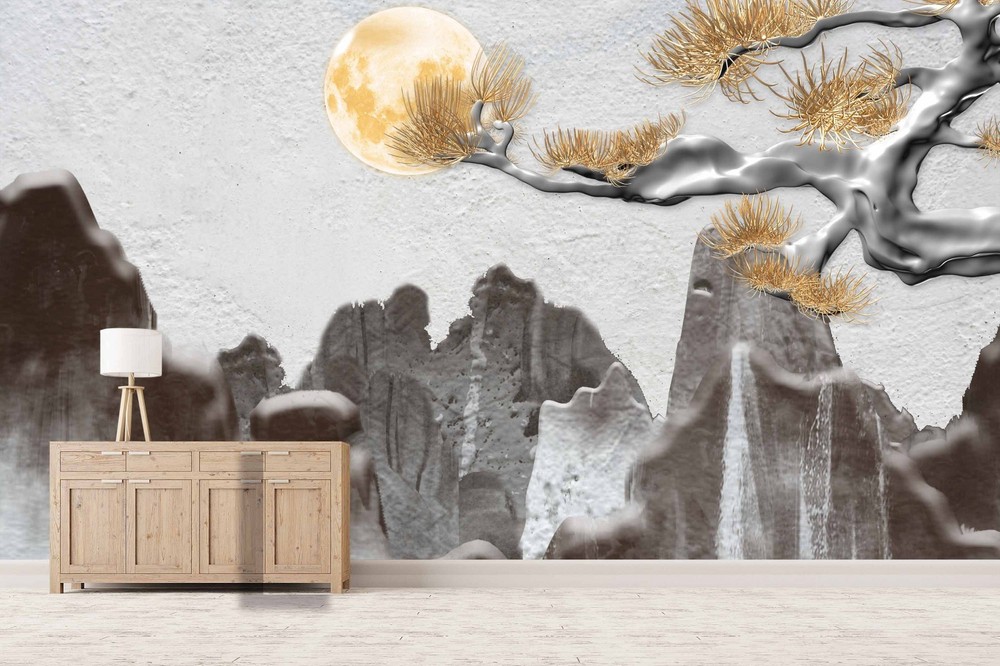 3D Chinese Classical Painting Wall Murals Wallpaper Murals Wall Sticker 11