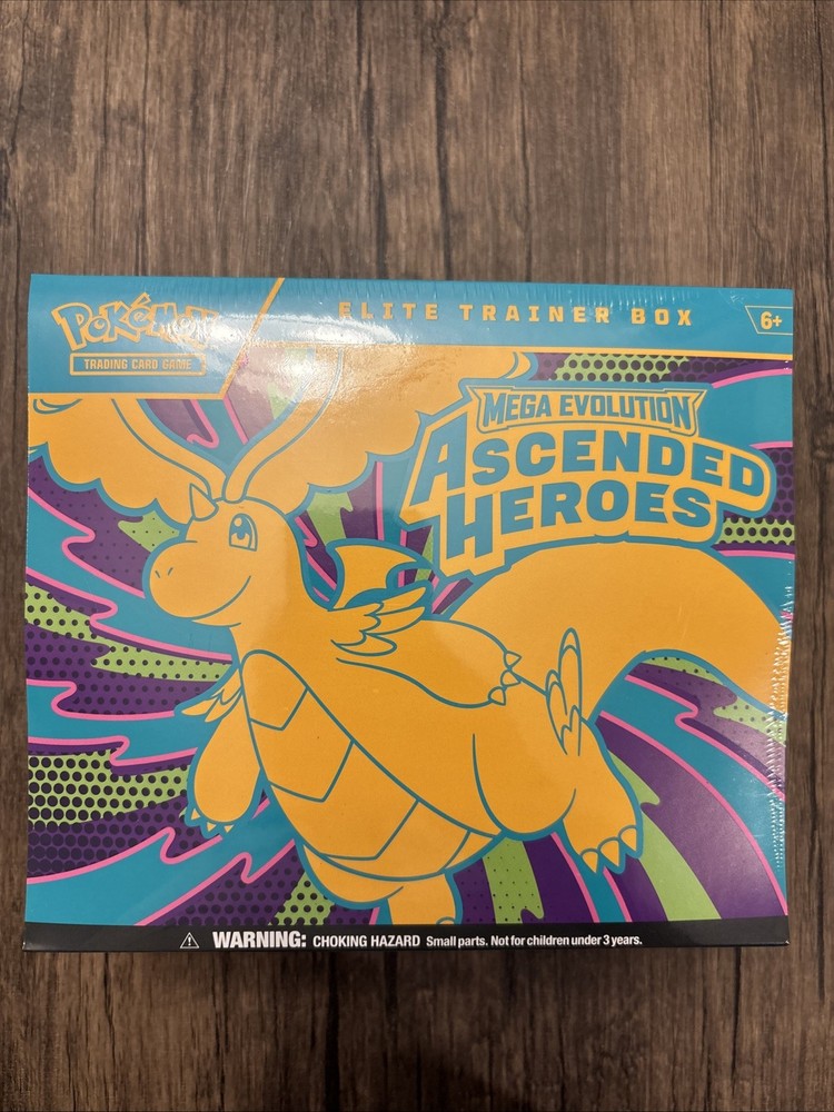 Pokemon TCG: Ascended Heroes ME2.5 Factory Sealed Elite Trainer Box