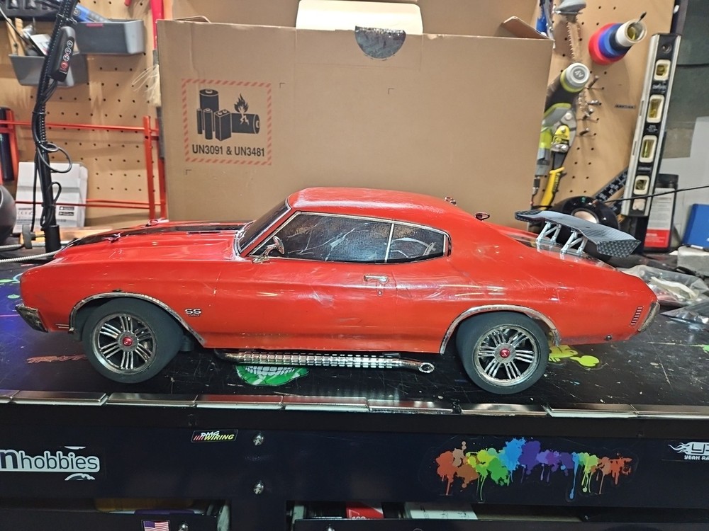 Kyosho Fazer Mk2 FZ02L Chevelle 1/10 Lots of Upgrades 4x4 Brushless Touring