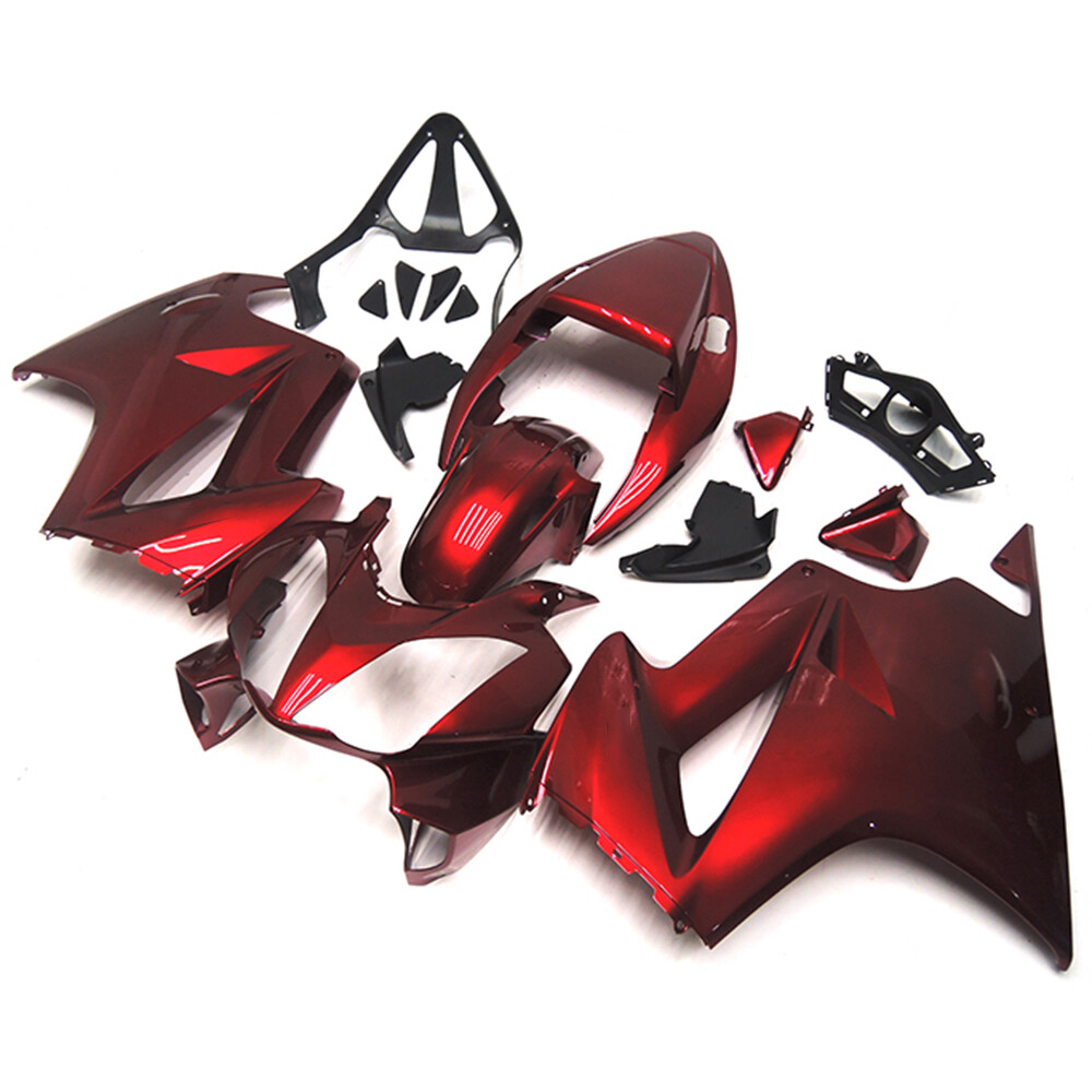 Injection Candy Red Bodywork For Honda VFR800 2002-2012 ABS Plastic Fairing Kit
