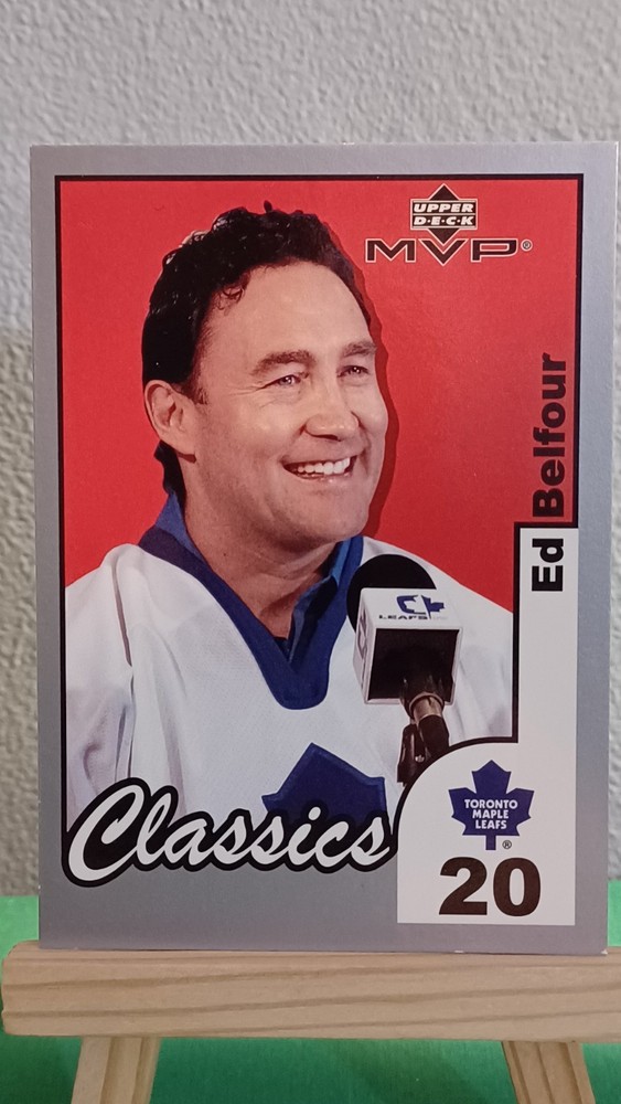 2002-03 Upper Deck MVP Classics #174 Ed Belfour Toronto Maple Leafs Hockey