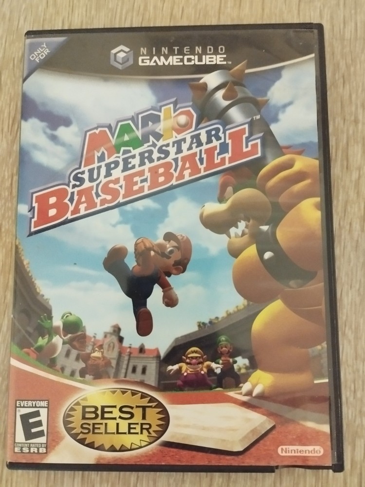 Mario Superstar Baseball (Nintendo GameCube, 2005) - *Tested* No Manual