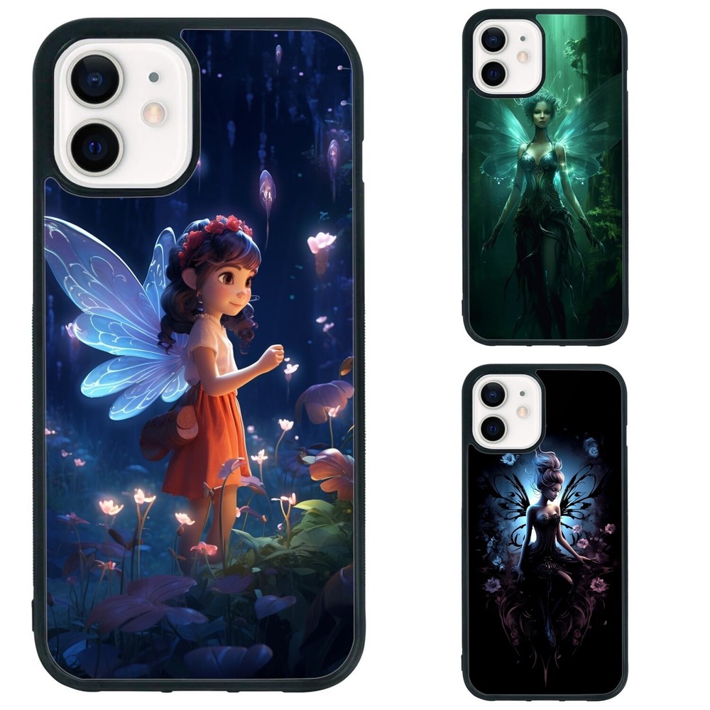 For iPhone XS XR 6 7 8 Plus SE 2nd 3rd Anti scratch Cover forest Ghost fairy