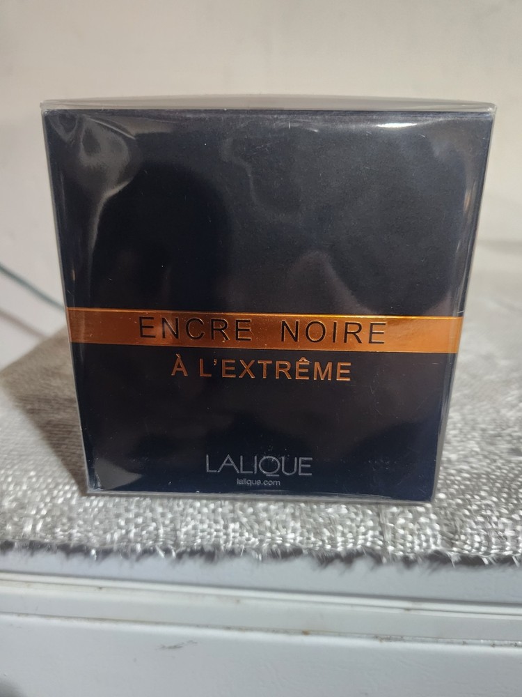 Lalique Encre Noire A L'Extreme 3.3 oz / 100 ml Eau de Parfum  NIB