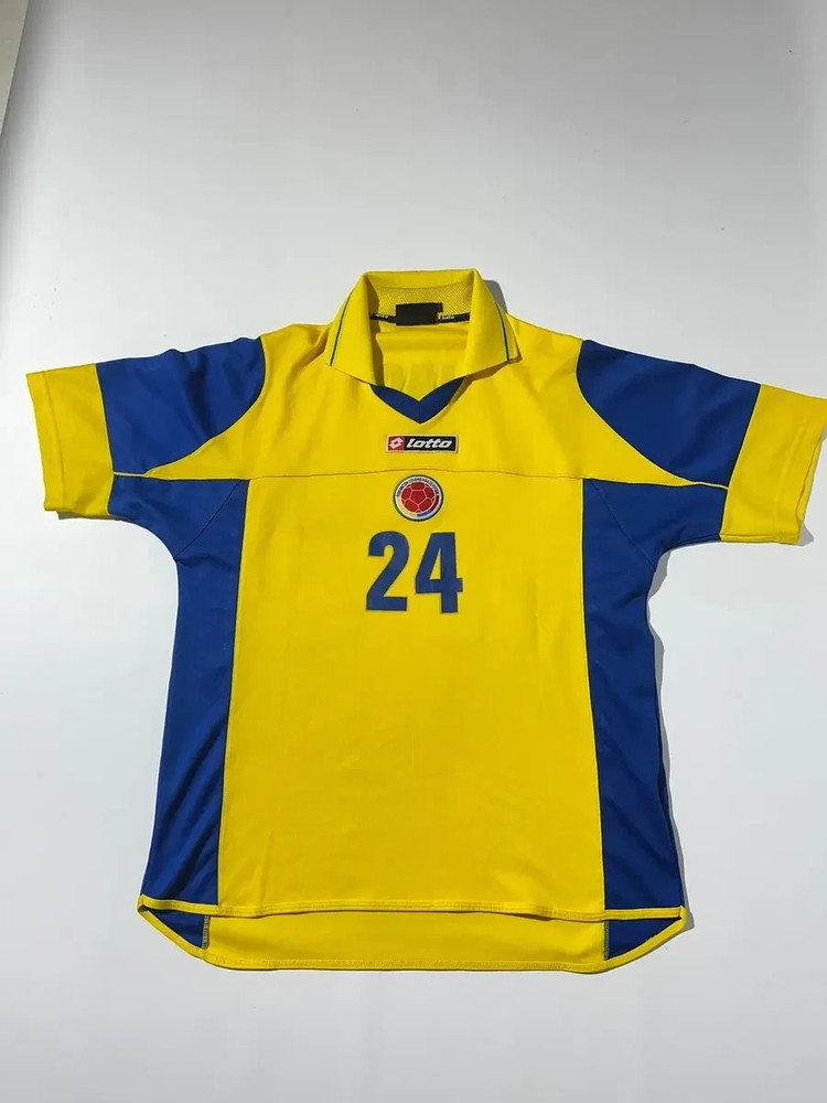 colombia national team 2003 home lotto #24 Size L