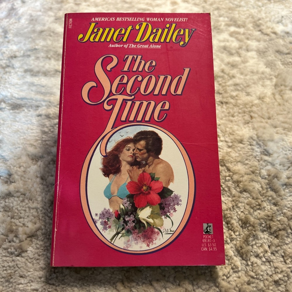 The Second Time Romance Paperback Book by Janet Dailey from Pocket Books 1986