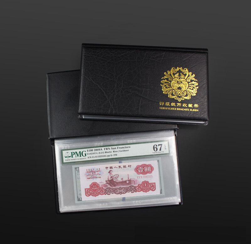Graded Banknotes Collection Album Certificated Banknote Book Brand New Size A