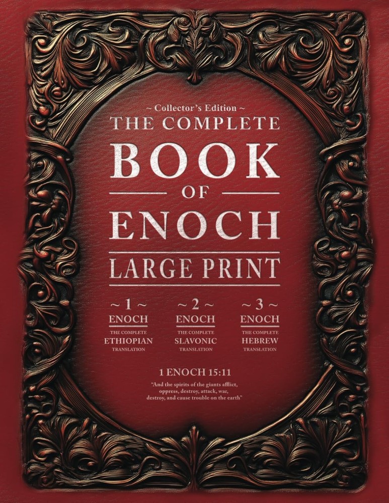 The Complete Books of Enoch (Annotated): Large Print Collectors Edition