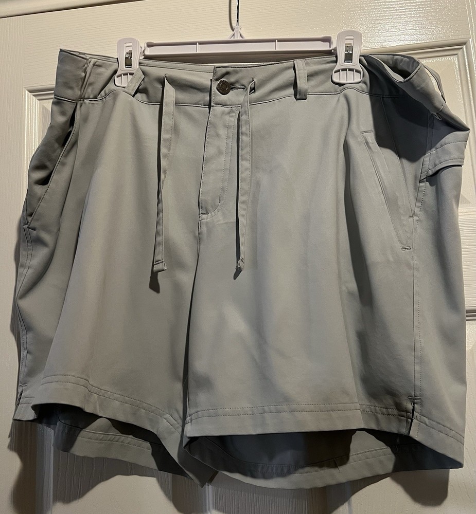 Magellan Women's 1X Water Repellent Outdoorsy Shorts, Tan/Khaki