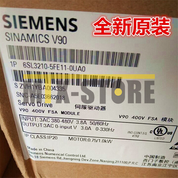 1PC Unopened New Siemens 6SL3210-5FE11-0UA0 6SL3 210-5FE11-0UA0