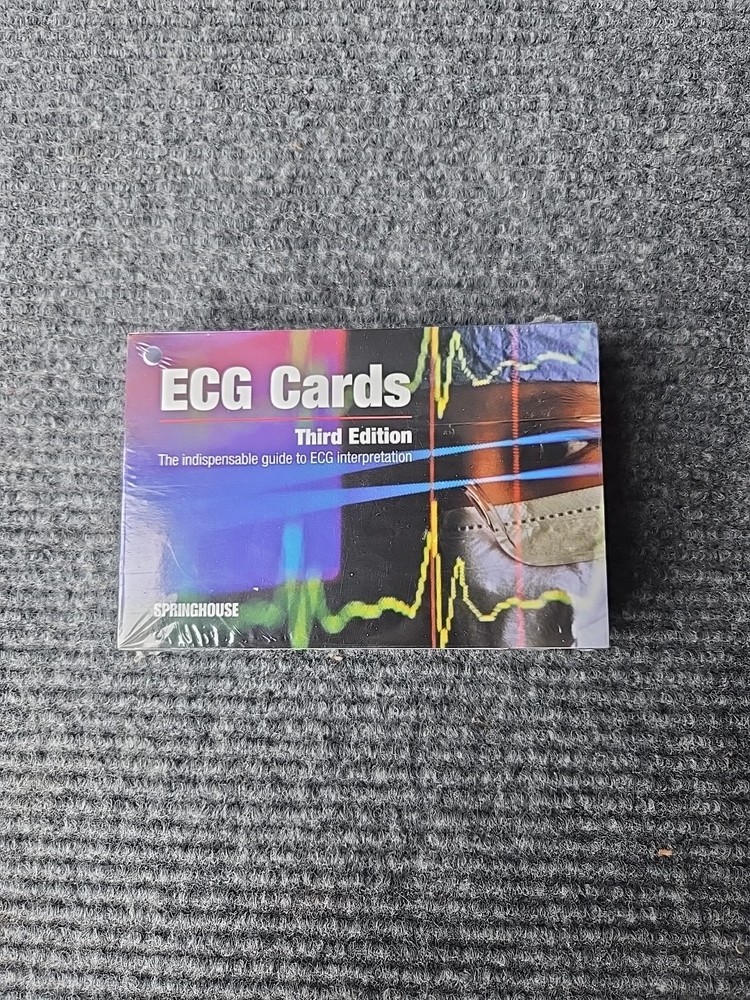 ECG Cards by Springhouse Publishing Company Staff (2000, Book, Other)