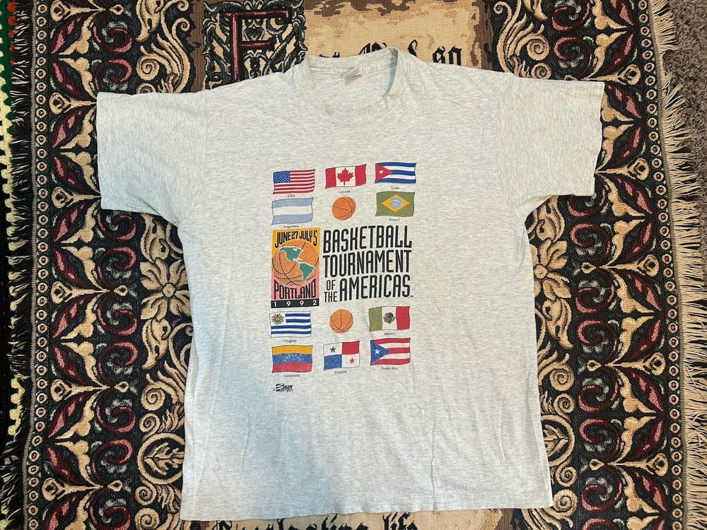 Vintage 1992 Salem Sportswear Portland Tournament of The Americas Size XL