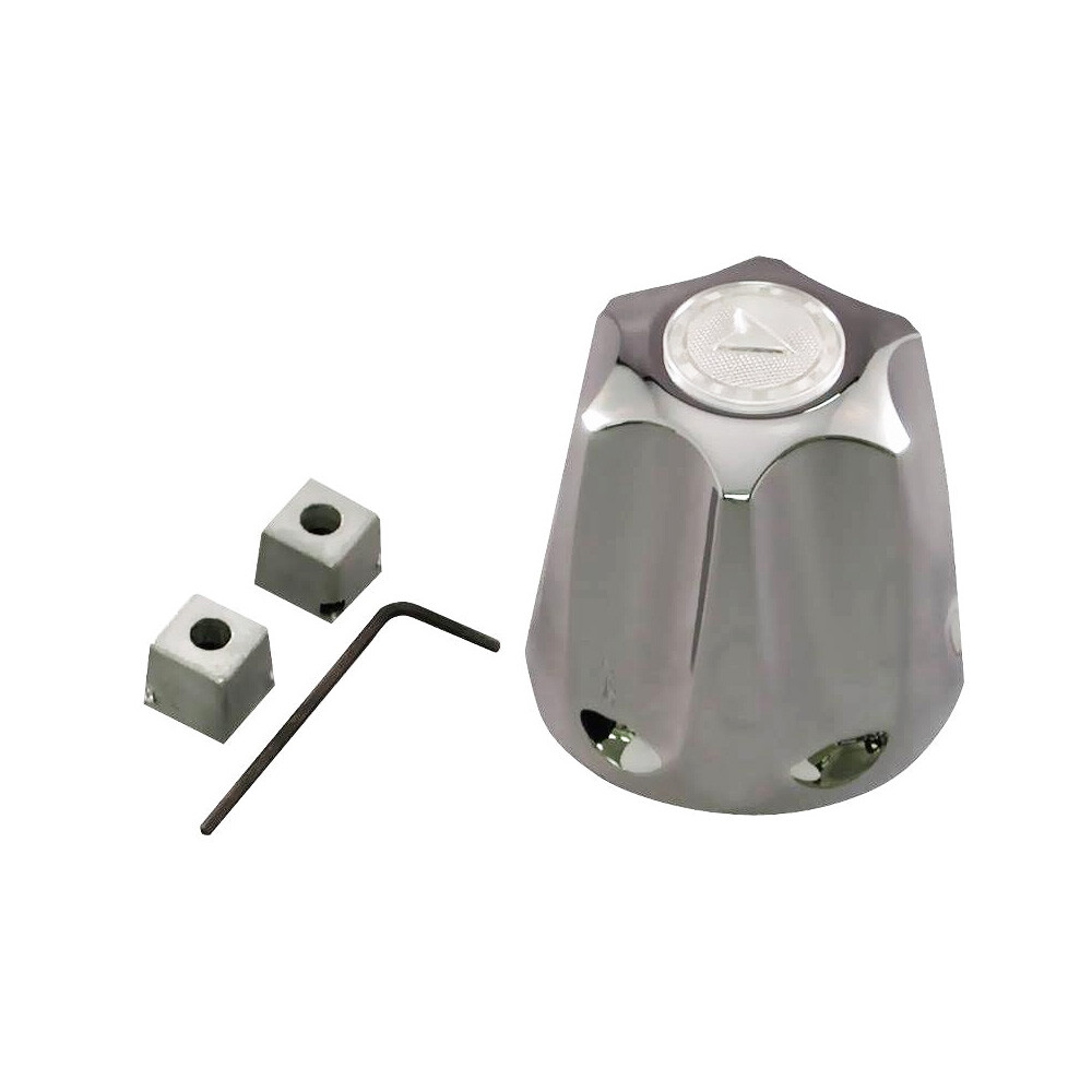 Danco Chrome Large 6 PT Metal Canopy Verve Style Diverter Handle #88448