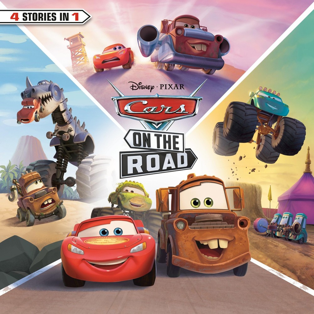 Cars on the Road (Disney/Pixar Road) (Pictureback) Multicolor