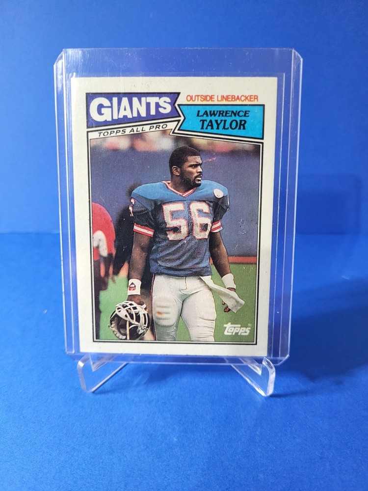 1987 Topps Football Lawrence Taylor #26 New York Giants