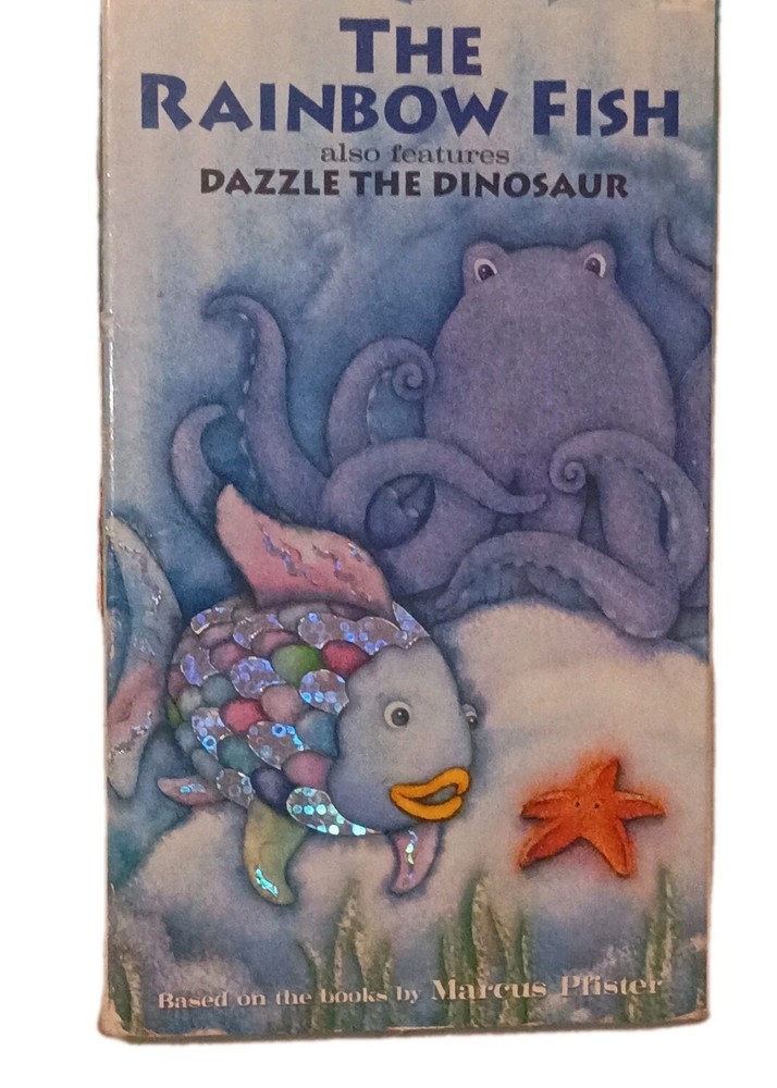 Doors of Wonder - The Rainbow Fish/Dazzle the Dinosaur (VHS, 1999)