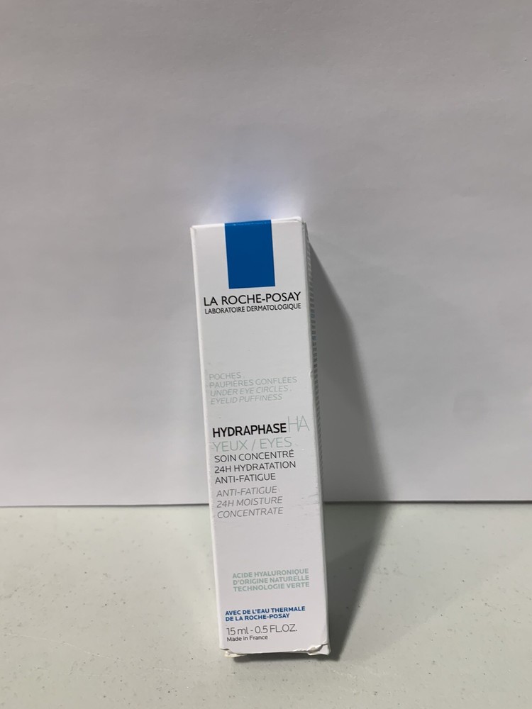 New La Roche-Posay Hydraphase Intense Eye Cream 0.5 oz Unboxed