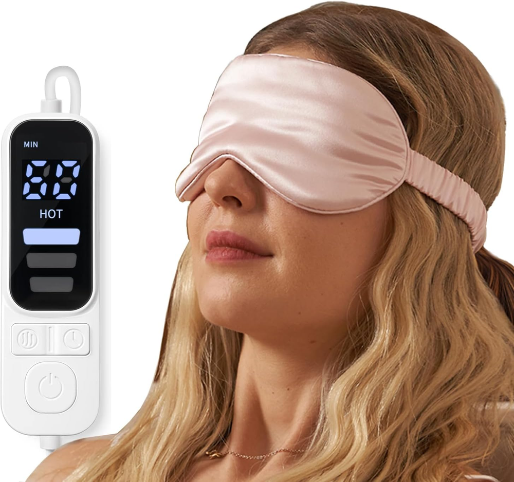 Soothing Heated Eye Mask for Dry Eyes MGD Blepharitis Stye Relief FSA HSA Eligible