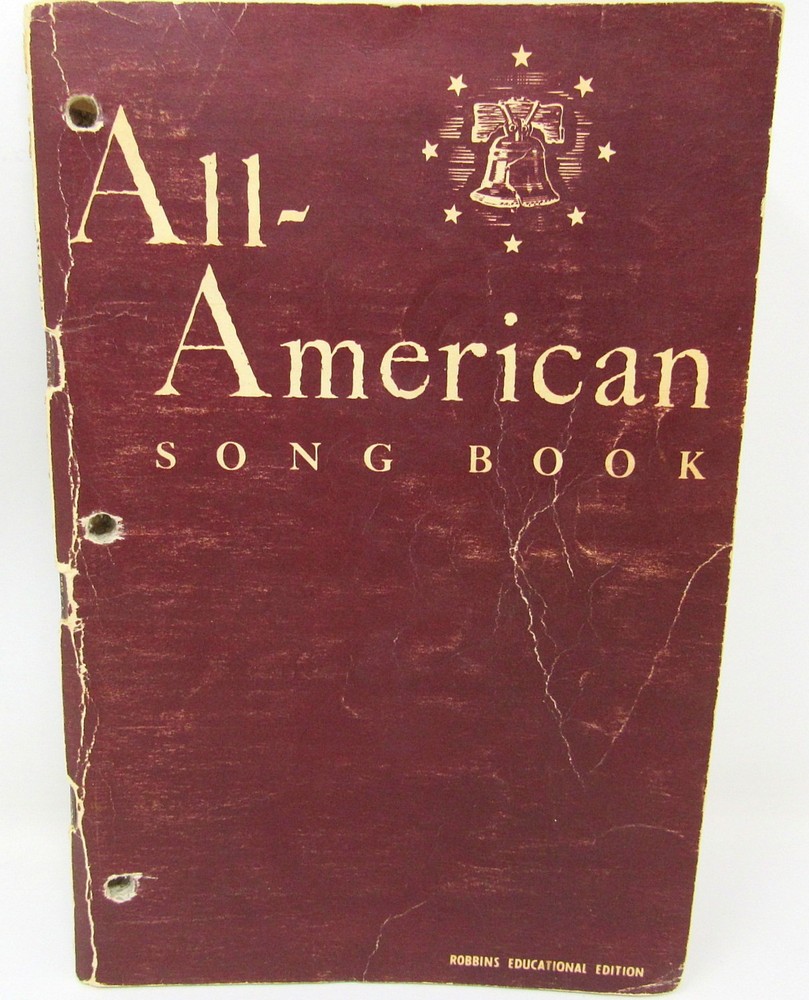 All American Song Music Book Sheet 1942 Piano Voice 168 Songs Classics