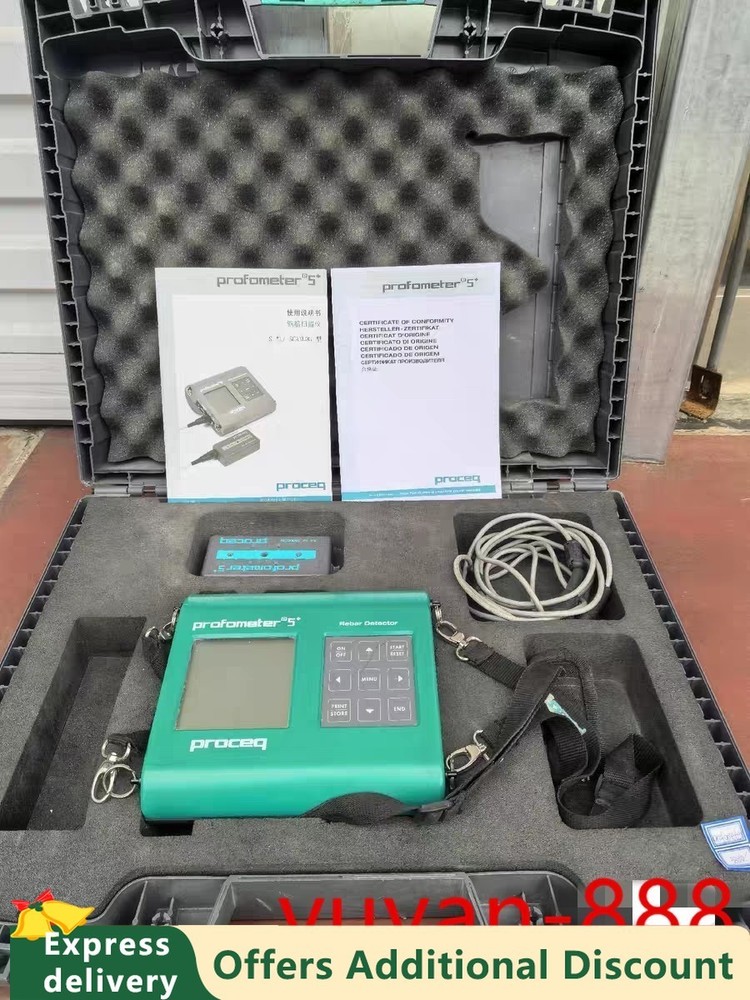 1PC USED Proceq profometer R5+ by Fedex or DHL P2523D YL