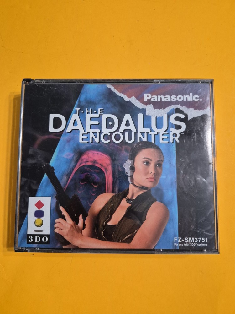 The Daedalus Encounter (Panasonic 3DO, 1995) - Jewel case and four discs ONLY