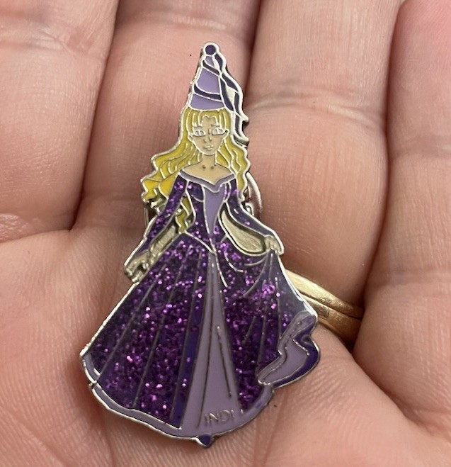 Indiana Purple Princess  Destination Imagination Global Finals Trading Pin