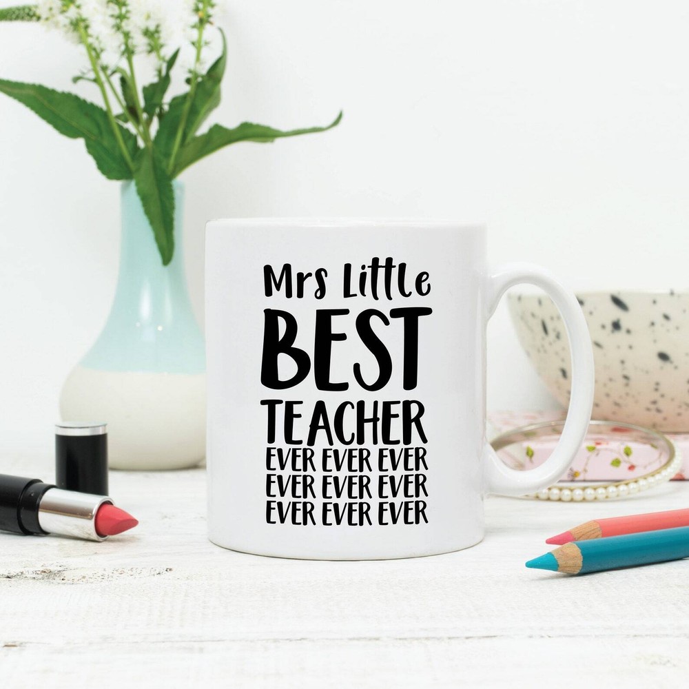 Personalised Best Teacher Ever Mug