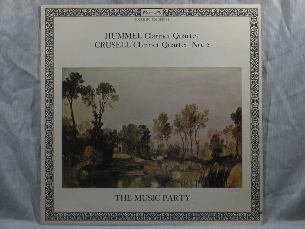 Hummel/Crusell - Clarinet Quartet/Clarinet Quartet No. 2 - Music Party DSLO 501