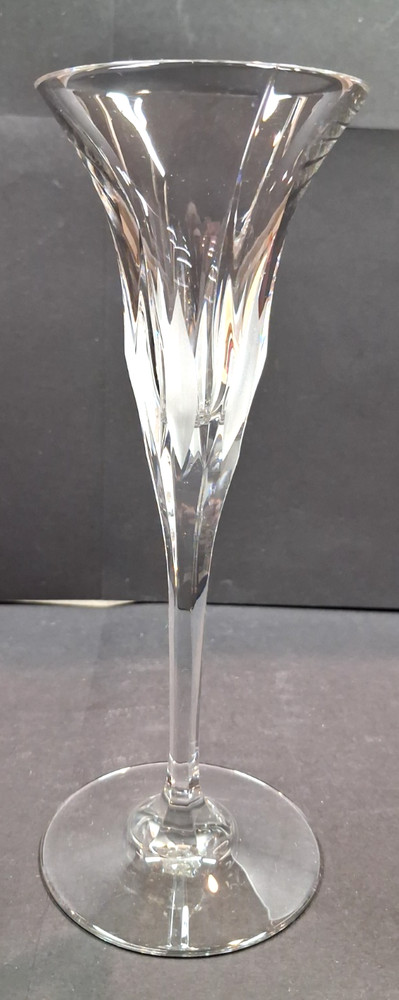 Mikasa Flames D'Amore Clear & Frosted Cut Crystal Champagne Flute
