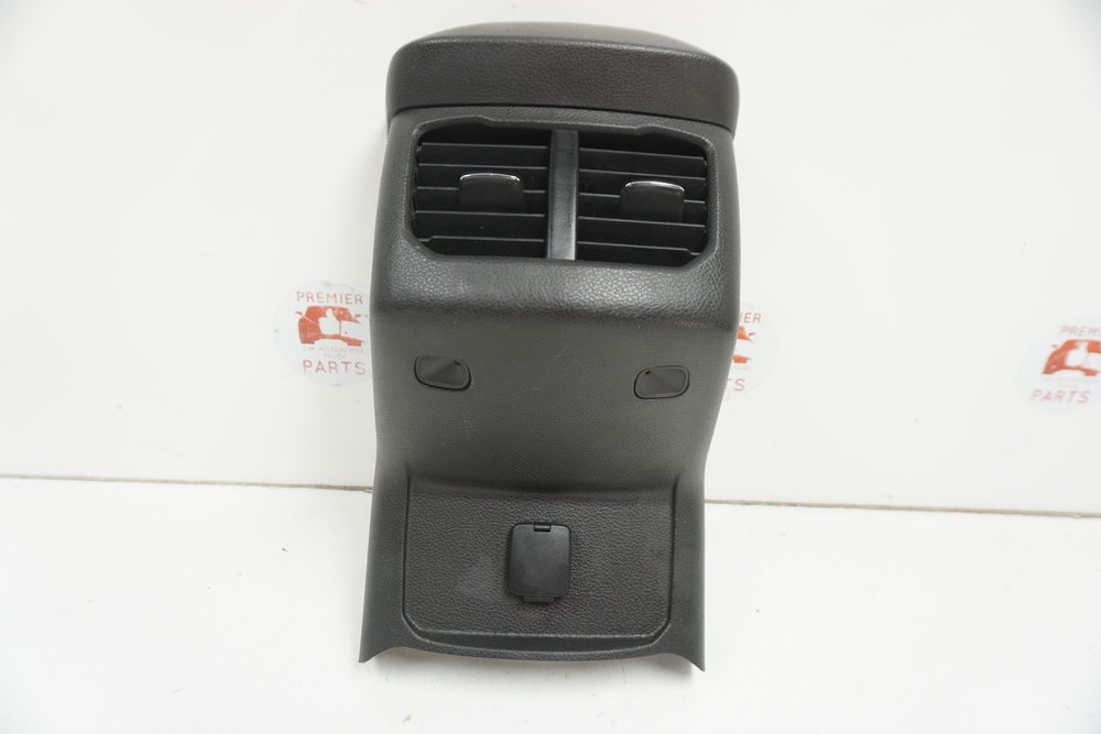 15 2013-2016 Ford Fusion Floor Console Rear Cover Vent & Lighting Used Oem
