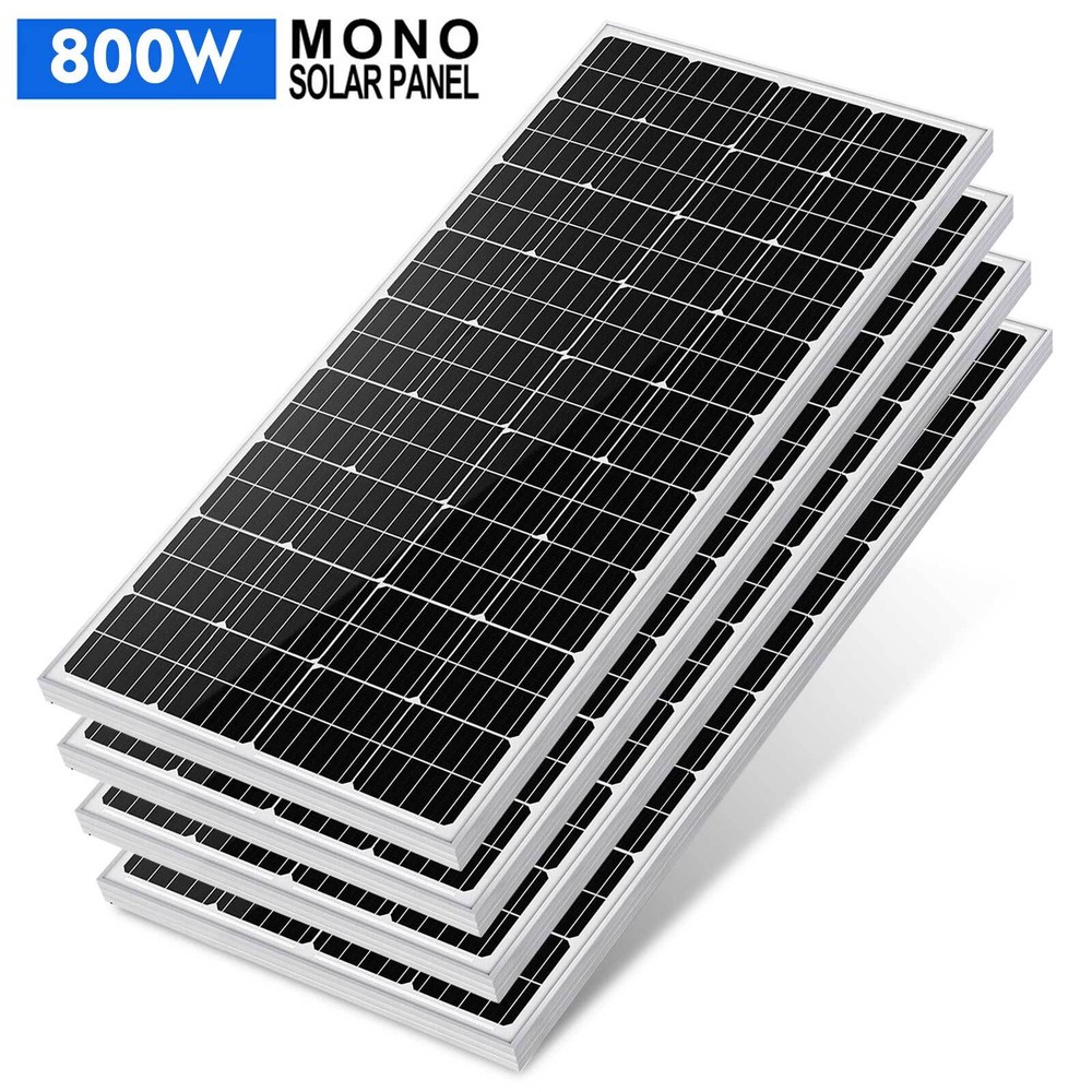 200W 400W 800W 12V Mono Solar Panel for RV Camper Trailer Rooftop