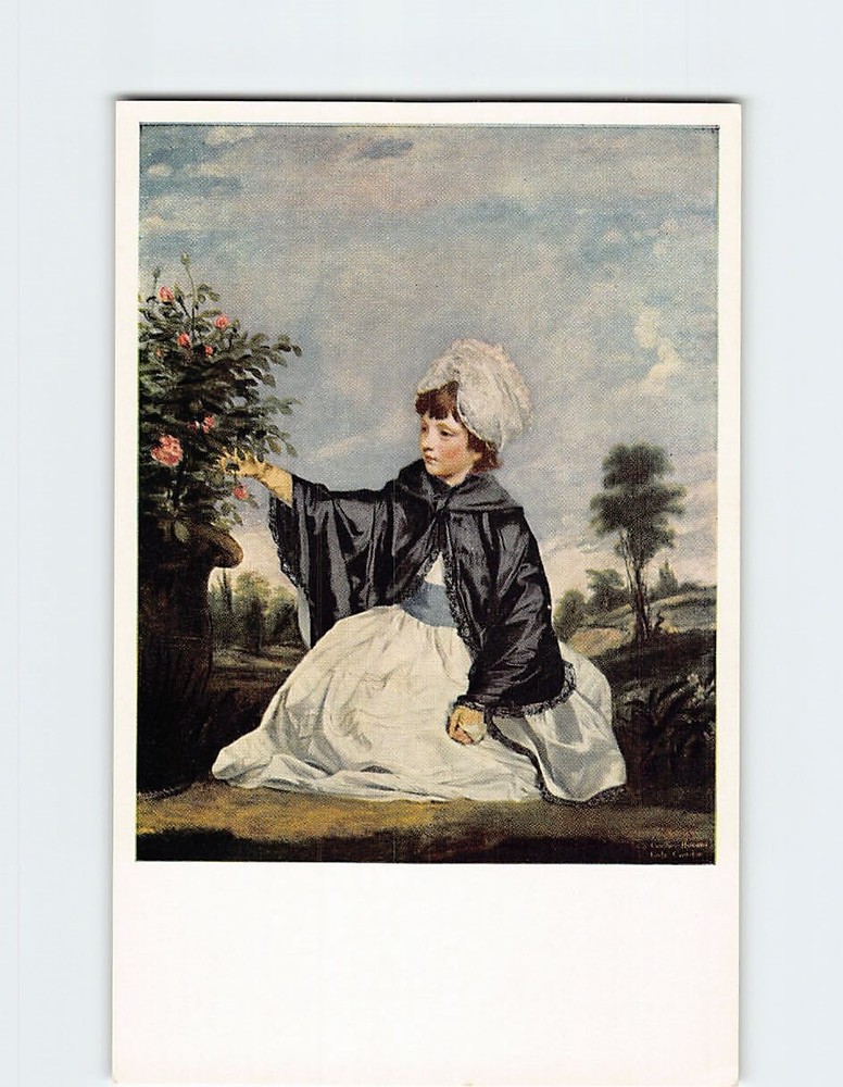 Postcard Lady Caroline Howard By Reynolds National Gallery of Art Washington DC