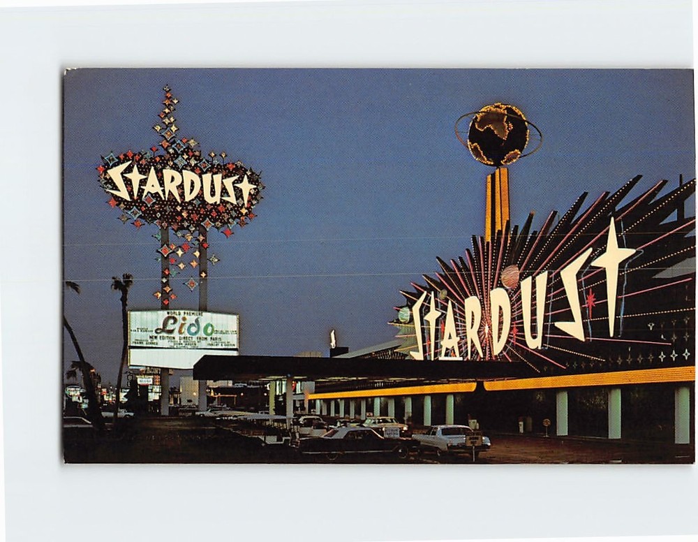 Postcard Stardust Hotel Las Vegas Nevada USA