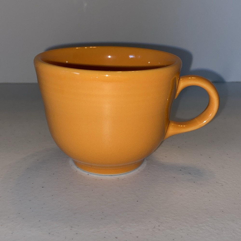 Fiestaware Fiesta Orange Coffee Tea Cup HLC Homer Laughlin Mug