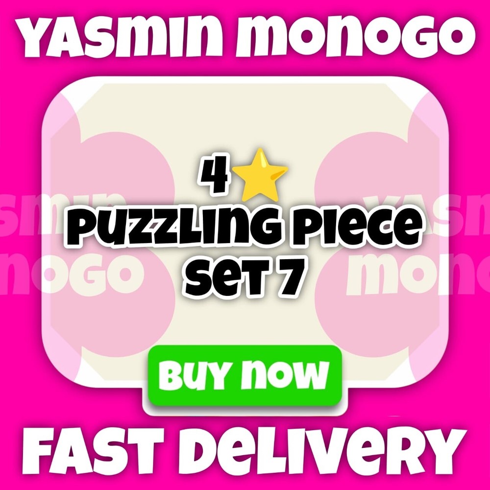 4s Puzzling Piece - MonoGo Sticker - Fast Delivery