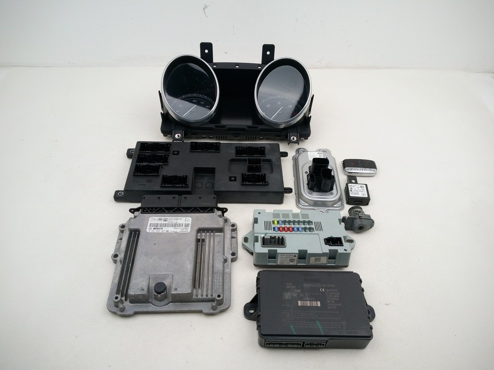 JAGUAR XE X760 2015-2019 ECU FULL KIT AUTOMATIC DIESEL GX7312C520FAF