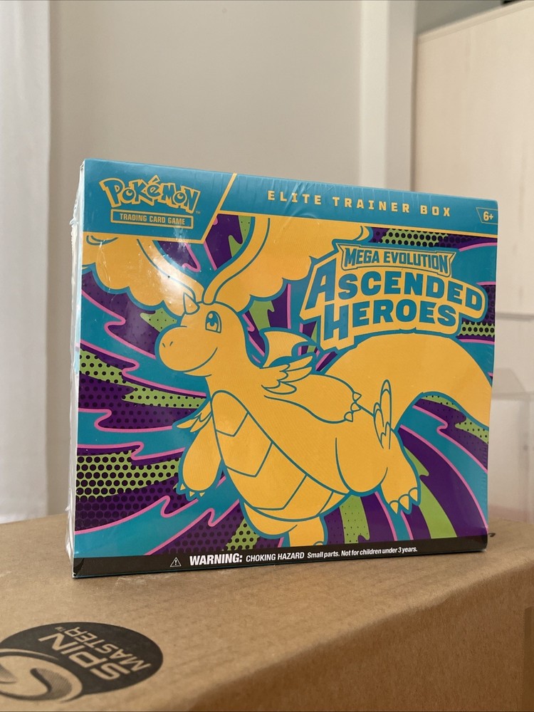 POKÉMON TCG ASCENDED HEROES Elite Trainer Box ETB, New & Factory Sealed!!!