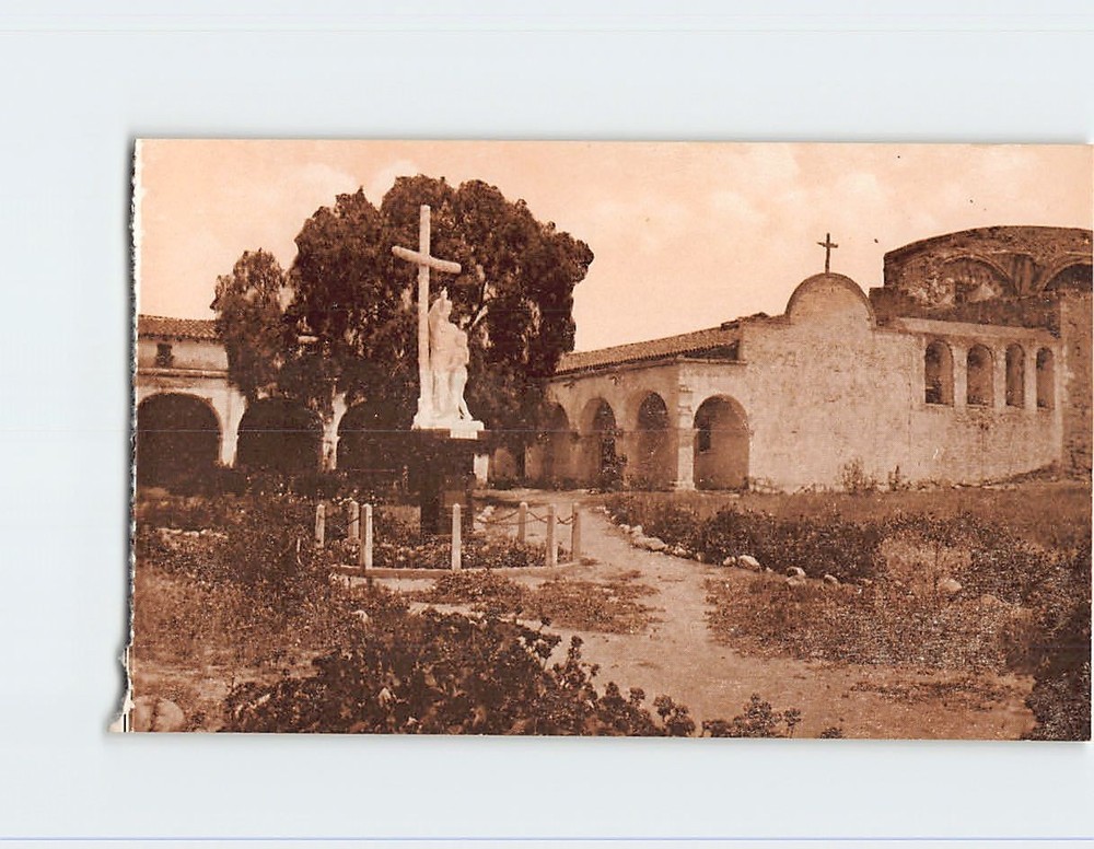 Postcard Mission San Juan Capistrano California USA