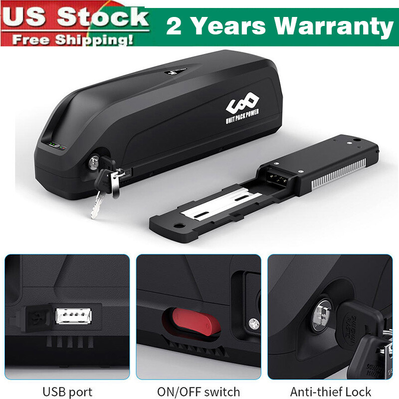 UPP 52V 48V 36V 13Ah~20Ah 1500W Hailong Lithium Ebike Battery Electric Bike USB
