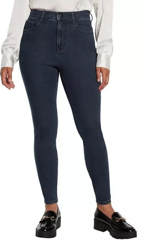 Express Women's Skinny Jeans Size 12 Dark Wash