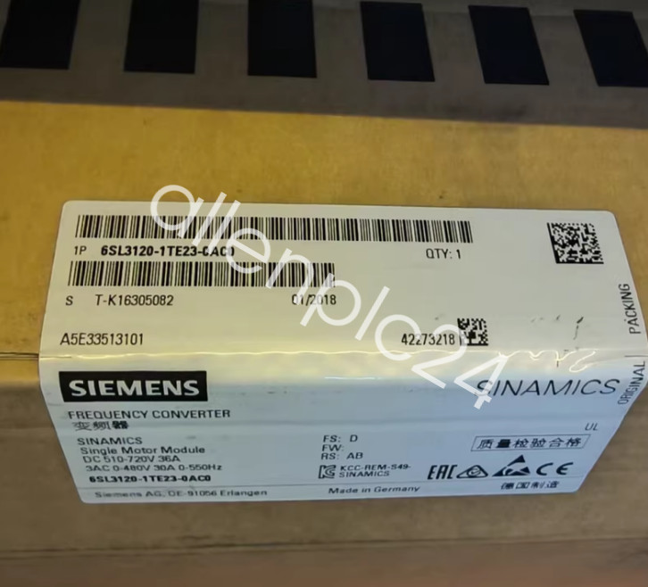 1PC 6SL3120-1TE23-0AC0 Siemens inverter brand new FedEx or DHL