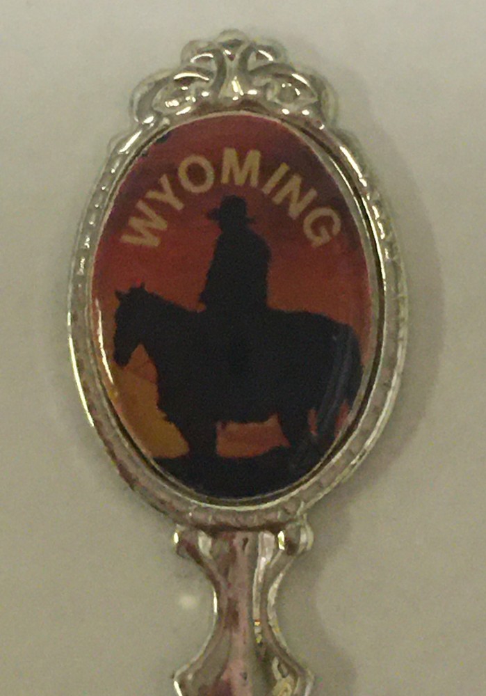 Wyoming Vintage Souvenir Spoon Collectible