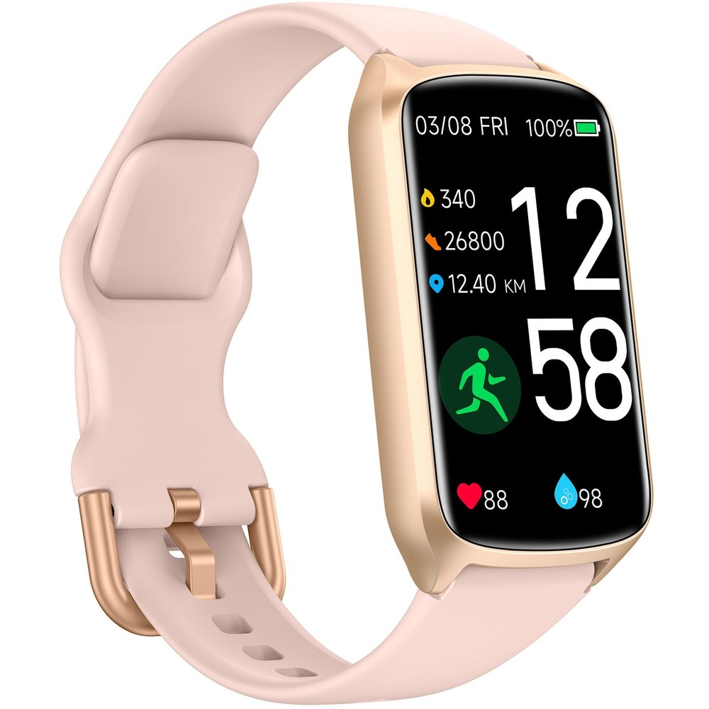Health Fitness Tracker with 24/7 Heart Rate Blood Oxygen Blood Pressure Sleep Monitor