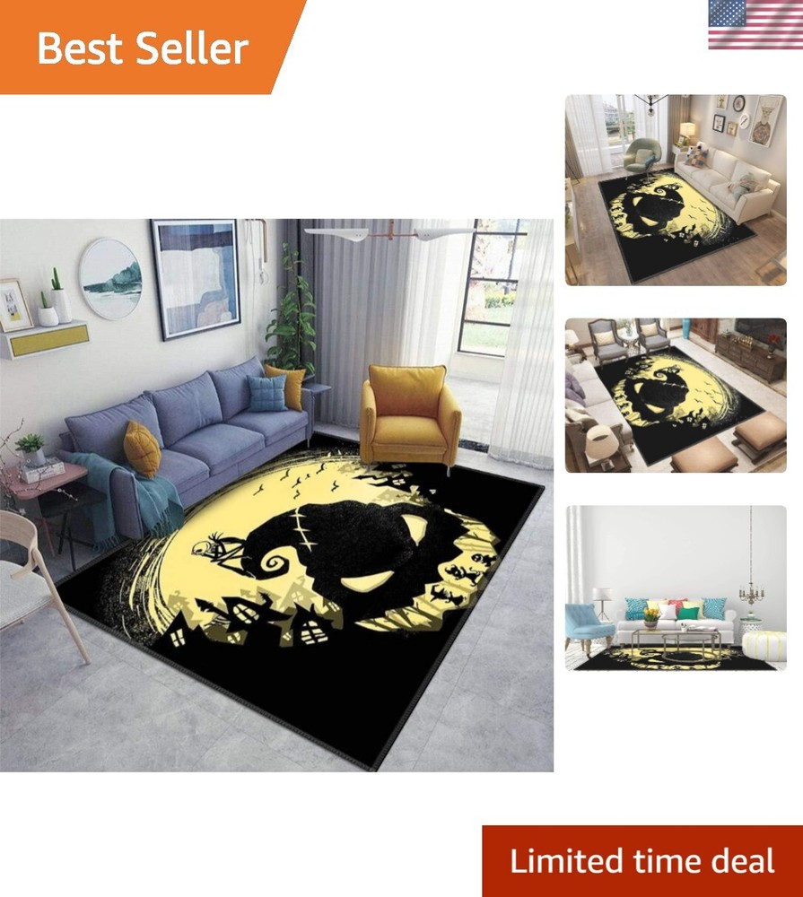 Jack's Nightmare Area Rugs Non-Slip Floor Mat Doormats Home Runner Rug Carpet...