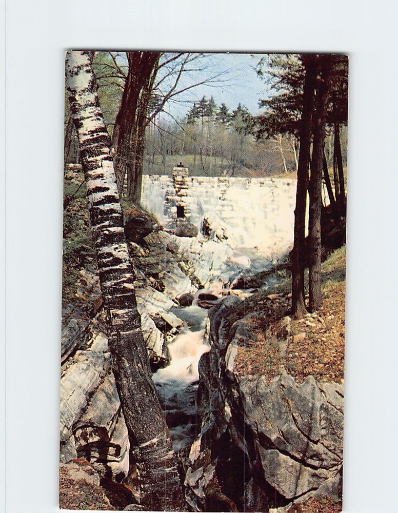 Postcard Marble Dam North Adams Massachusetts USA