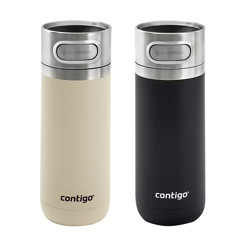 Contigo Luxe 14 oz Travel Mug, 2 pk  Licorice / Oatmilk