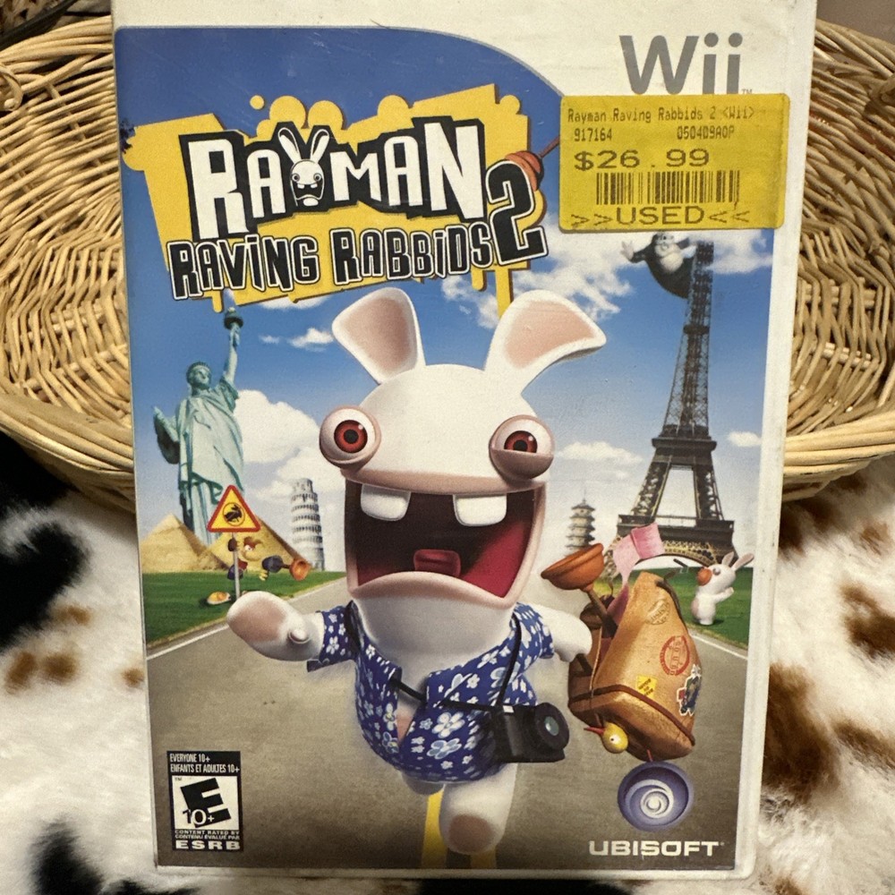 Rayman Raving Rabbids 2 (Nintendo Wii, 2007)