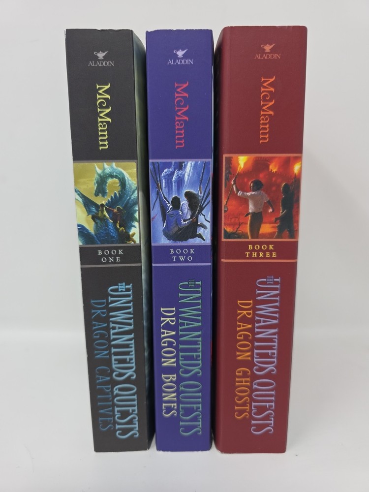 Lisa McMann The Unwanteds Quests Books 1–3 Paperback Set YA Fantasy